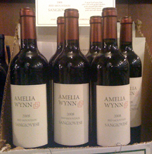 AmeliaWynn Winery label and logo